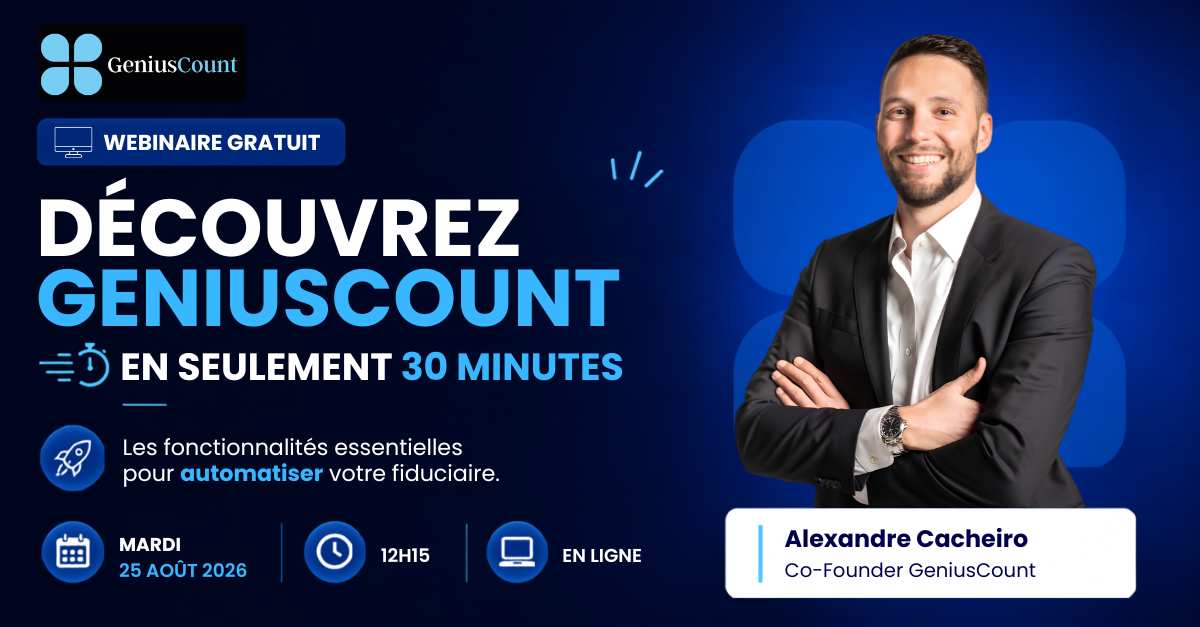 Webinaire - Découvrez GeniusCount en seulement 30 minutes!