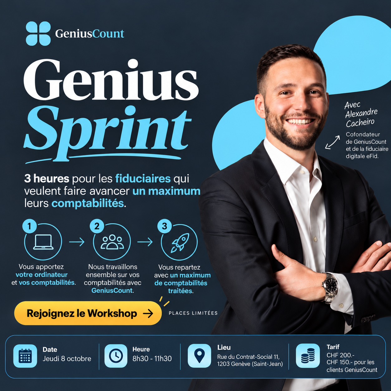 Genius Sprint : Le workshop qui fait avancer vos comptabilités 🚀